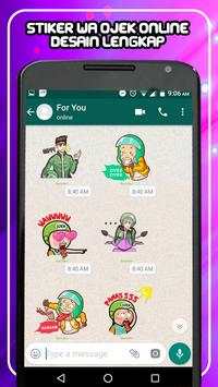 Ojek Online Stiker screenshot 3