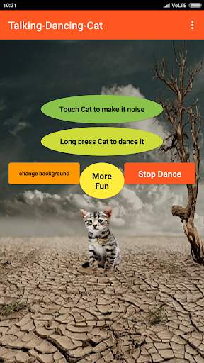Talking Cat-Animal-Dance app screenshot 5