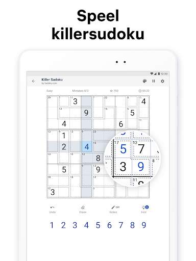 Killer sudoku van Sudoku.com screenshot 9