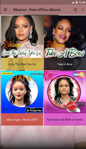 Rihanna - Free offline albums screenshot 3