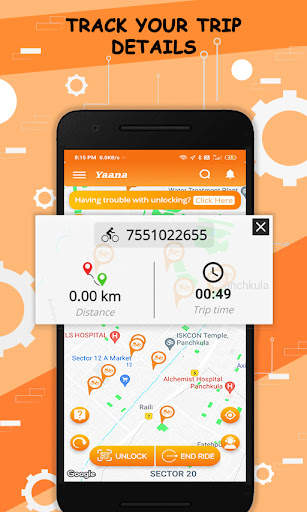 YAANA - Smart Bicycle Sharing screenshot 4