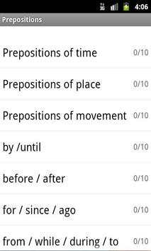 Prepositions Lite screenshot 1