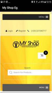 My shop Eg screenshot 1