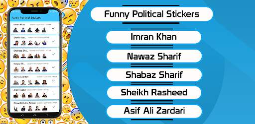 Funny Urdu Stickers/Funny Political Stickers स्क्रीनशॉट 1