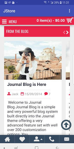 JStore e-shopping Mobile Application screenshot 4