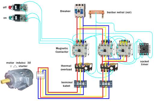 Star Delta Wiring Diagram 4 تصوير الشاشة