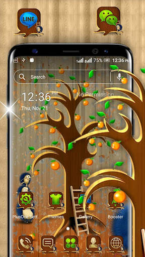 Artificial Fruit Tree Launcher Theme screenshot 1