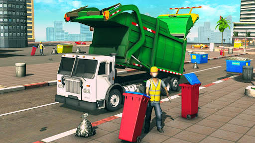 City Garbage Truck Driving Simulator – Trash Truck screenshot 1
