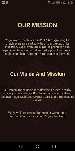 Yoga Lovers Trust screenshot 5