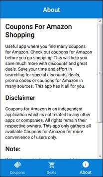 Coupons for Amazon Shop screenshot 4