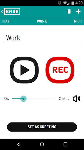 BASE Visual Voicemail screenshot 4