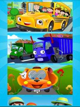 wheels on the bus go Nursery Rhymes Kids videos screenshot 2