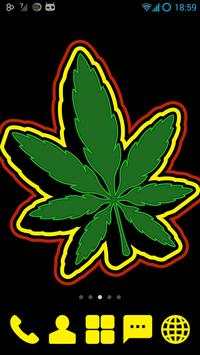 Marijuana - GO Launcher Theme screenshot 2