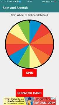 Spin and Scratch - Earn Money Online screenshot 4