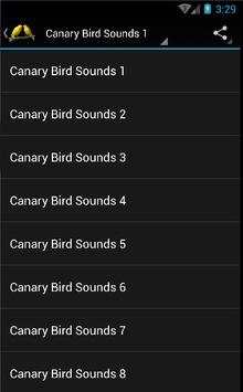 Canary Bird Sounds screenshot 1