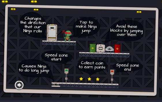 Turtle Running Ninja screenshot 4