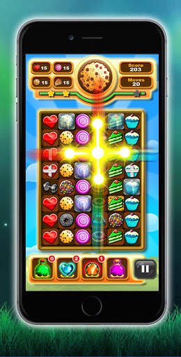 Cookie Blast - Cookie Crushing Frenzy Mania screenshot 1