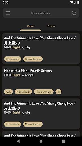 SubGet: Subtitles downloader screenshot 5