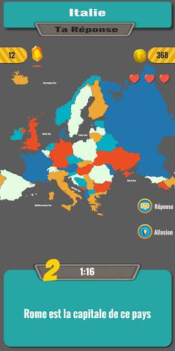 Know Europe Map Quiz screenshot 3