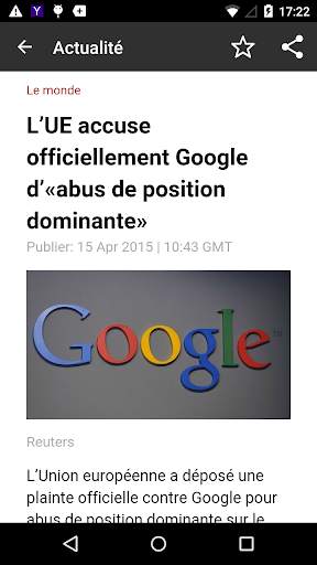 RT actualités screenshot 2