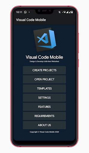 Visual Code Mobile - Websites Builder screenshot 2