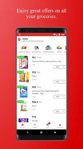 Pepens - Online Grocery Shopping App screenshot 2
