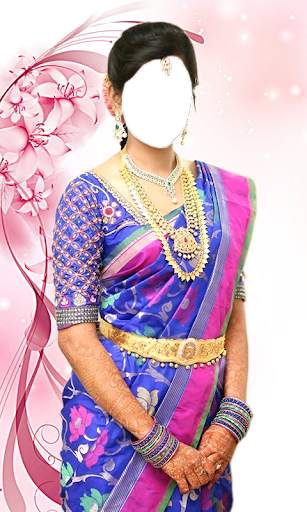 Women Bridal Sarees Photo Editor screenshot 8