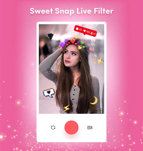 Sweet Snap Live Filter : Snap Cat Face Camera screenshot 2