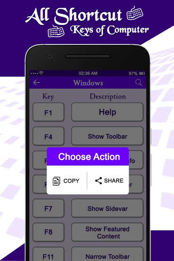Computer Shortcut Keys : Software Shortcut Keys screenshot 4