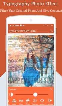 Typography Photo Effect New Font Editor screenshot 3