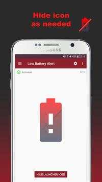 Low Battery Alert Remover screenshot 2