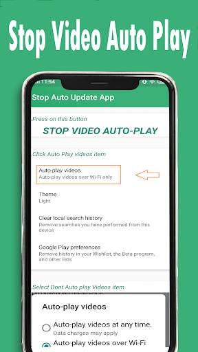 Play Store ⚙️ Shortcut-Stop Auto Update Play Store 3 تصوير الشاشة