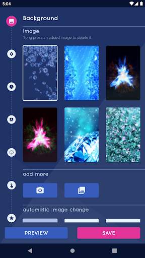 Diamond Crystal Live Wallpaper screenshot 1