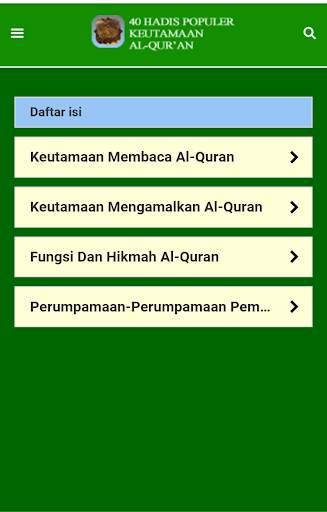 40 Hadis Populer Keutamaan Al-Quran screenshot 5