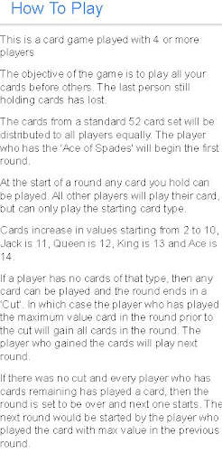Ace - Card Game screenshot 2