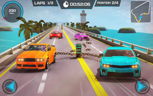Mega Ramp GT Chained Car Stunts Free screenshot 1