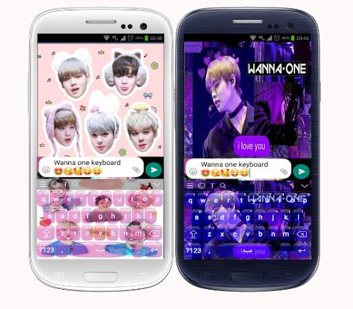 WannaOne Keyboard स्क्रीनशॉट 1