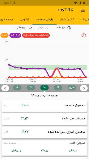 myTRX دانلود برنامه نرم افزار آموزش تی آر ایکس TRX screenshot 5
