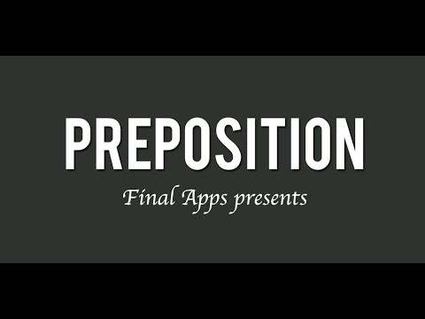 English Grammar- Preposition screenshot 1