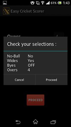 Easy Cricket Scorer screenshot 2
