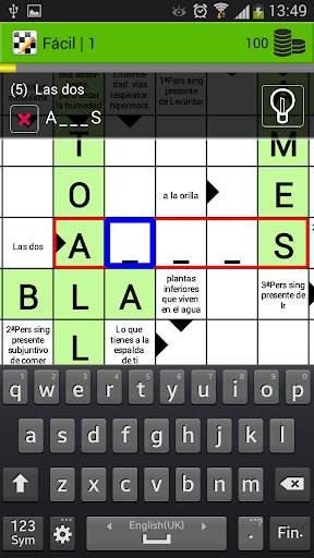 Crucigramas screenshot 1