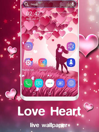 Love Heart Particle LiveWallpaper screenshot 1