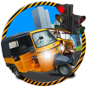 Modern City Auto Rickshaw TUK TUK Drive Simulator icon