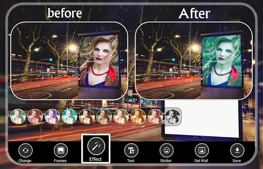 Road Hoarding Photo Frames - sunlight hive editor screenshot 3