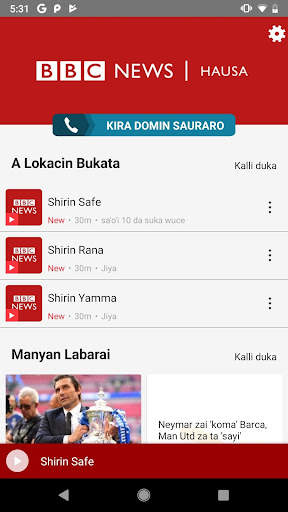 BBC News Hausa screenshot 2