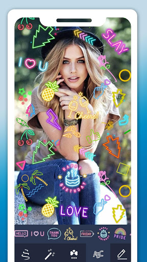 Neon Photo Editor - Neon Light Effects screenshot 5