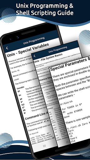 Learn Unix - UNIX Programming and shell script 4 تصوير الشاشة