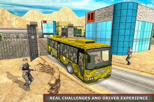 Army Bus Coach Driving: Bus Driver Games screenshot 6