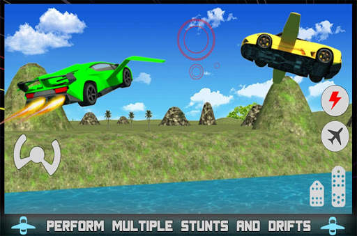 Flying Car 3D: Extreme Pilot screenshot 1