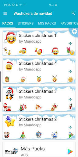Christmas stickers for whatsapp - WAStickerApps screenshot 5